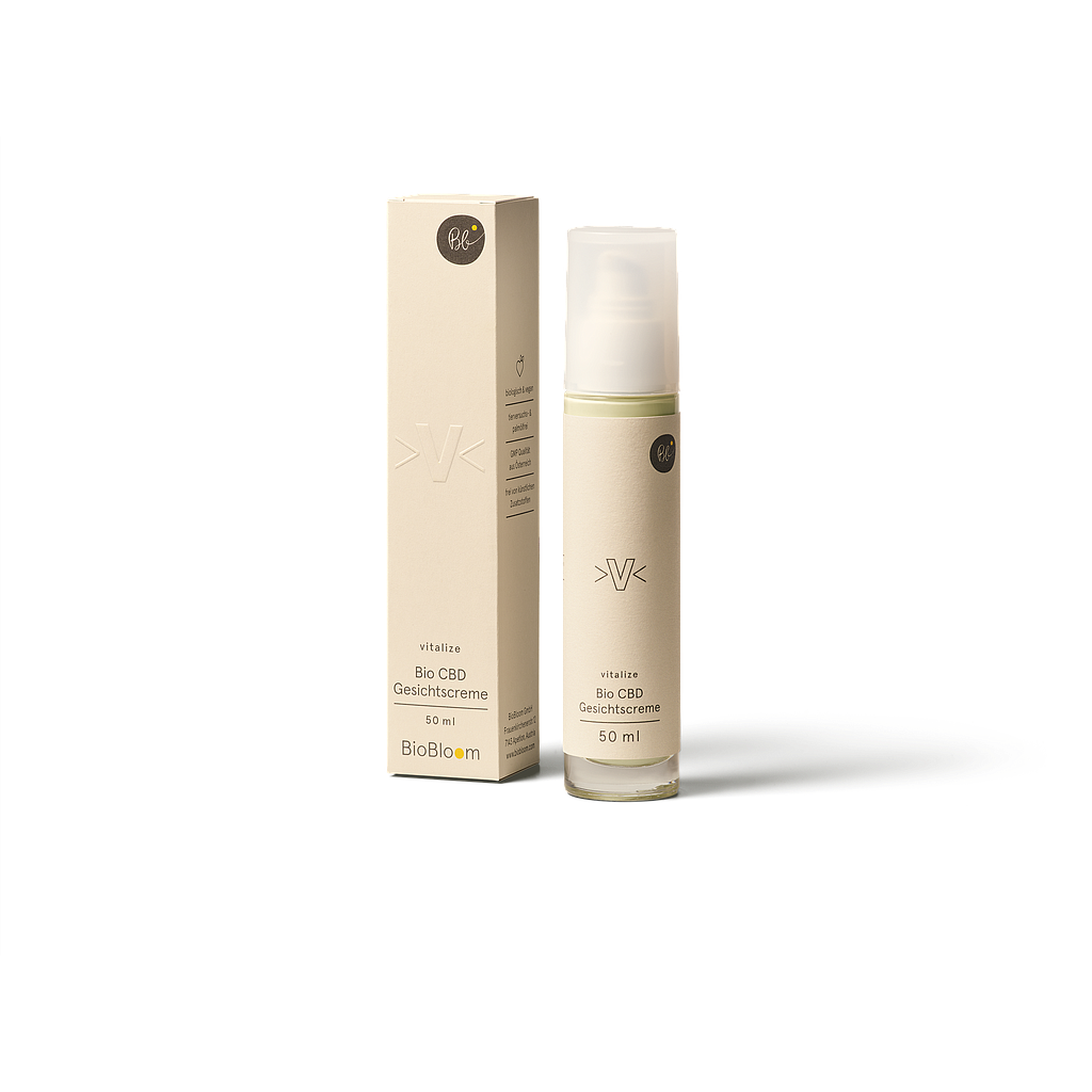 Biobloom Bio CBD Gesichtscreme