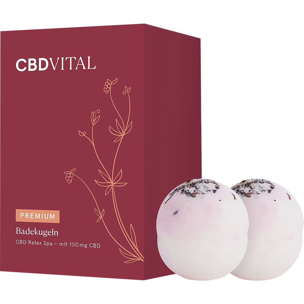 CBDVITAL CBD Badekugeln 2 Stk