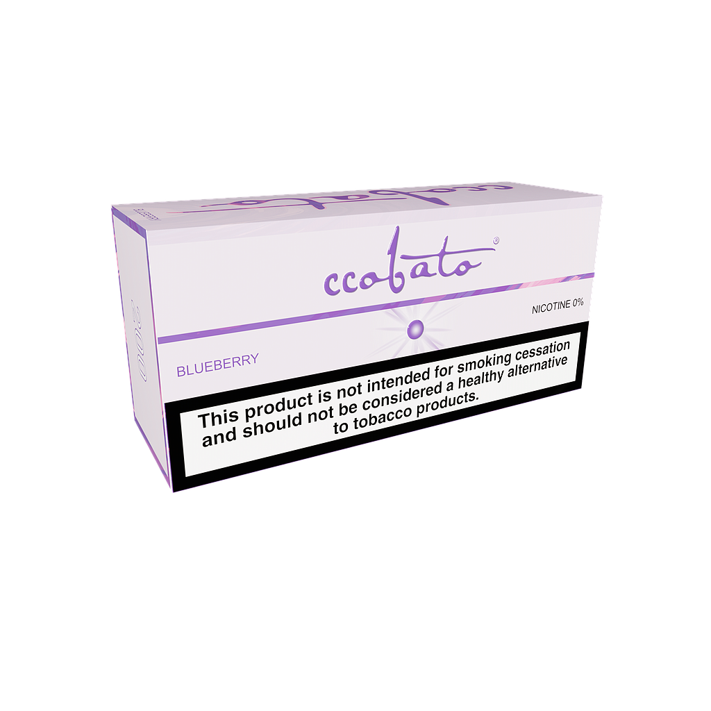 Ccobato Blueberry / ohne Nikotin 1Karton=10 Packungen