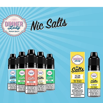 Dinner Lady - Nic Salts E-Liquid 10 ml 20 mg Nic Salt