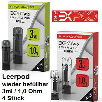 ExPod Pro RP1 refillable Pod