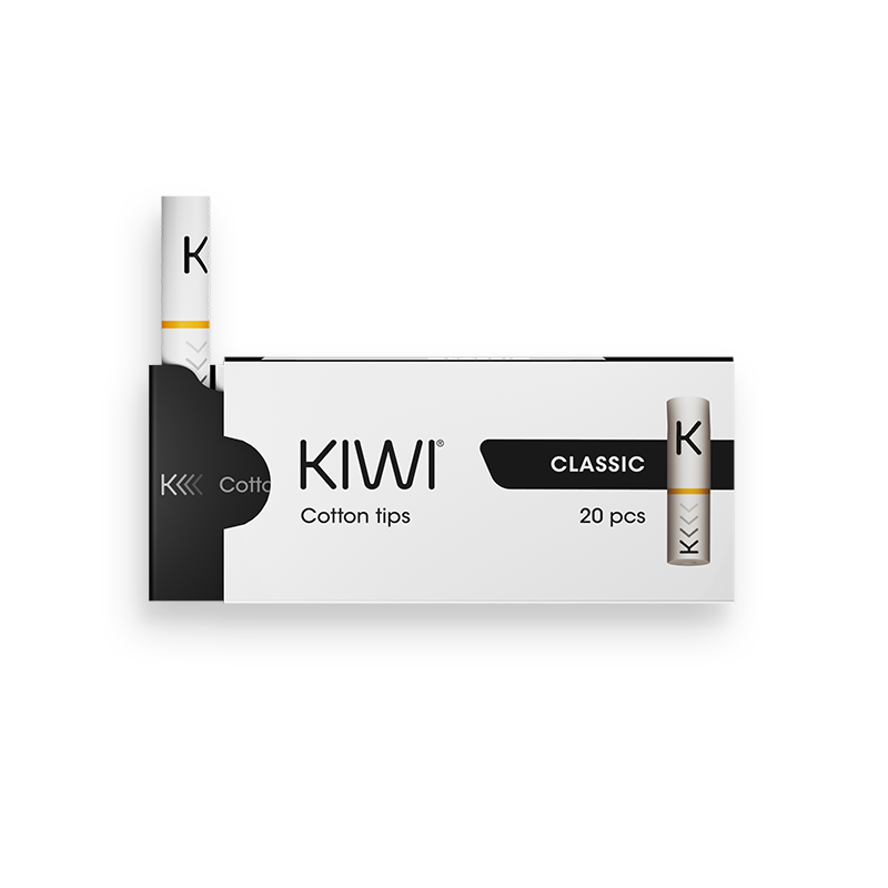 KIWI Pod Baumwollfilter weiss