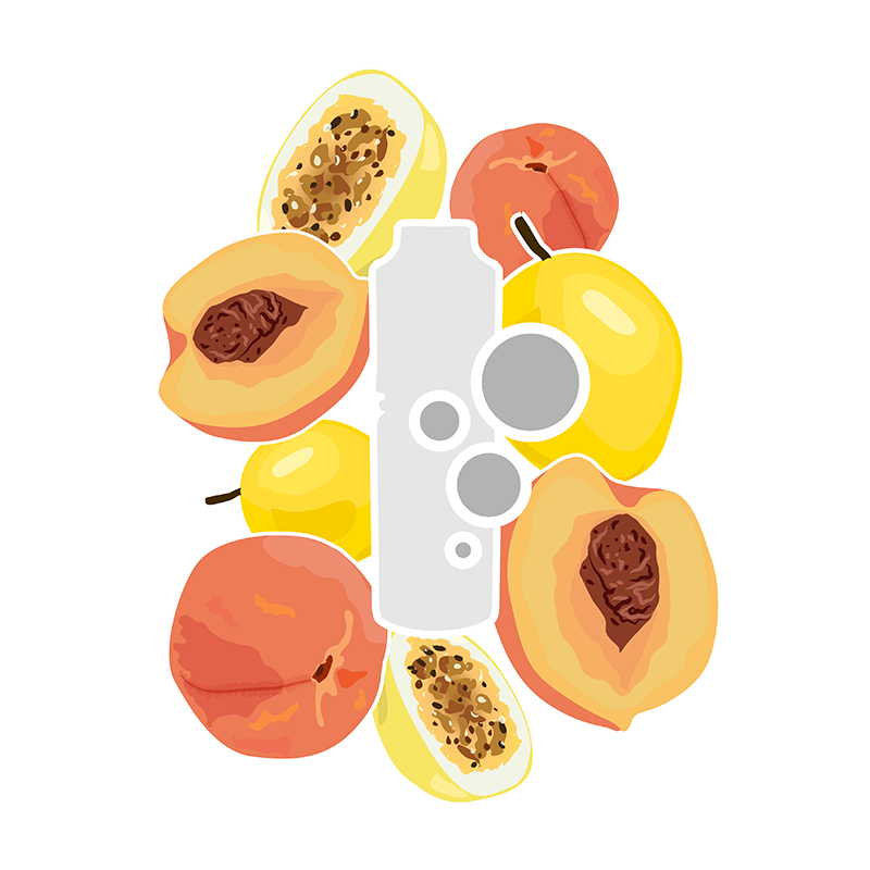 mC Aroma Pfirsich-Maracuja