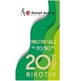 e-Dampf Nikotinsalz 70/30 20 mg Nikotin 10 ml