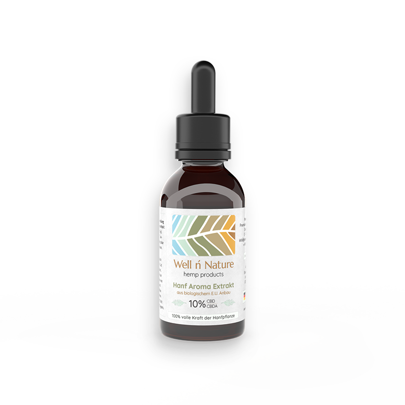 Well n Nature Hanf Aroma Extrakt 10% CBD - (30ml)