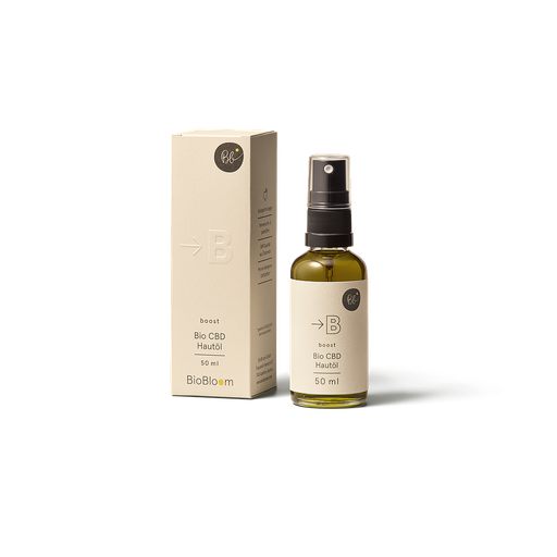 BioBloom Bio CBD Hautöl boost 50 ml