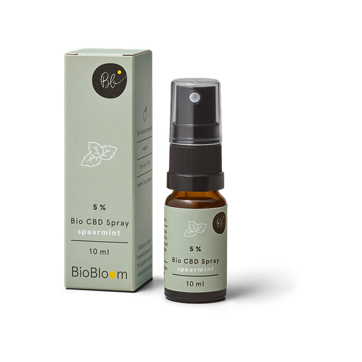 BioBloom Bio CBD Spray 5 % Spearmint 10 ml