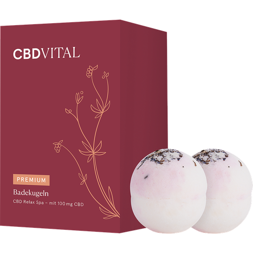 CBDVITAL CBD Badekugeln 2 Stk