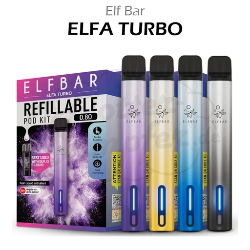 Elfbar Elfa Turbo refillable Pod Kit