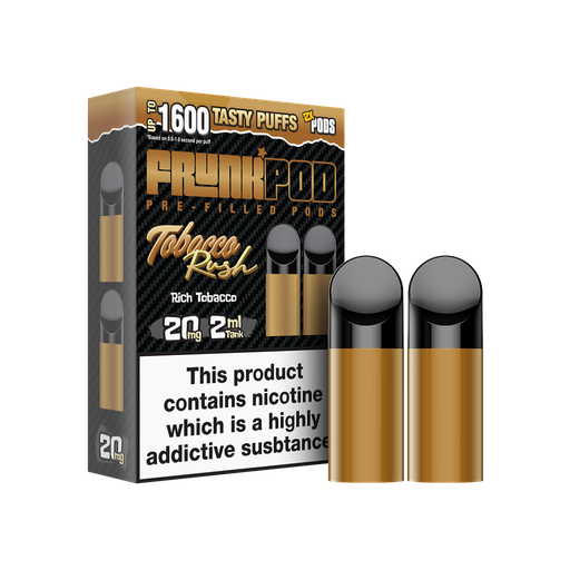 Frunks Pods Apache (Tabak-Aroma) 2 ml 2 Stück vorgefüllter Tank