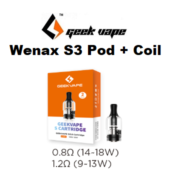 Geekvape Wenax S3 Ersatzpod 2 ml