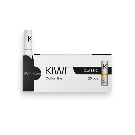 KIWI Pod Baumwollfilter weiss