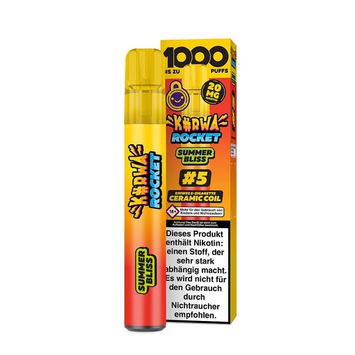 Kurwa-Rocket 1.000 Züge pro Gerät