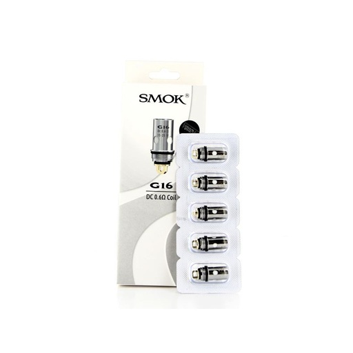 SMOK RESISTANCES G16 DC 0,6OHM MTL