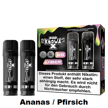 Kurwa X Pod 2 ml Kompatibel (Elf,Expod,Lost......